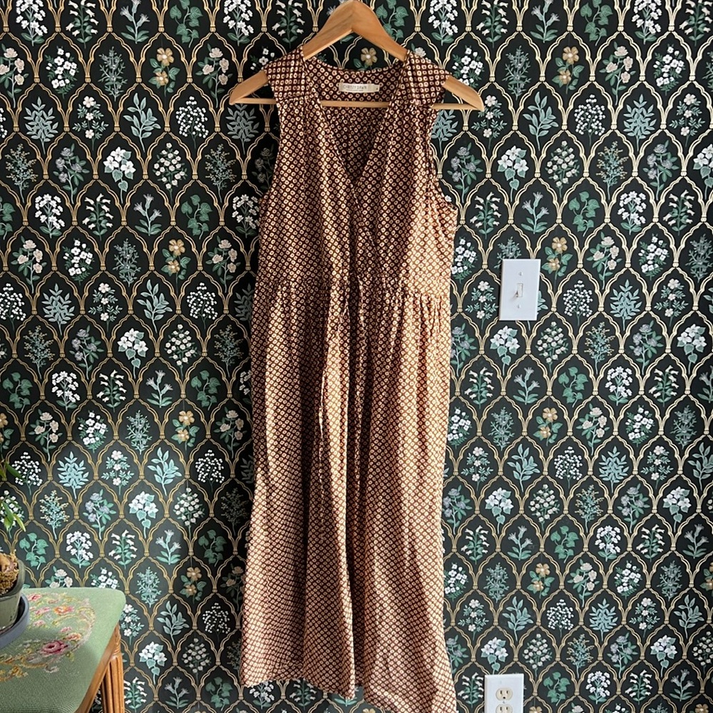 Christy Dawn- Dawn Dress Sleeves Removed Clay Anemone Field XS